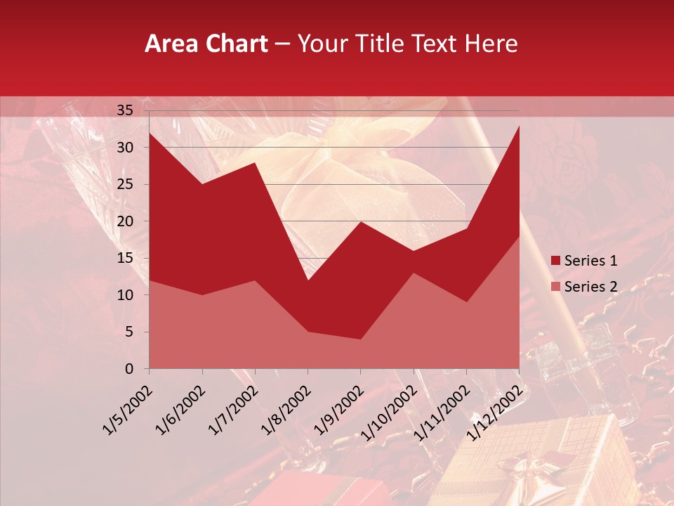 Box Luxury Gift PowerPoint Template