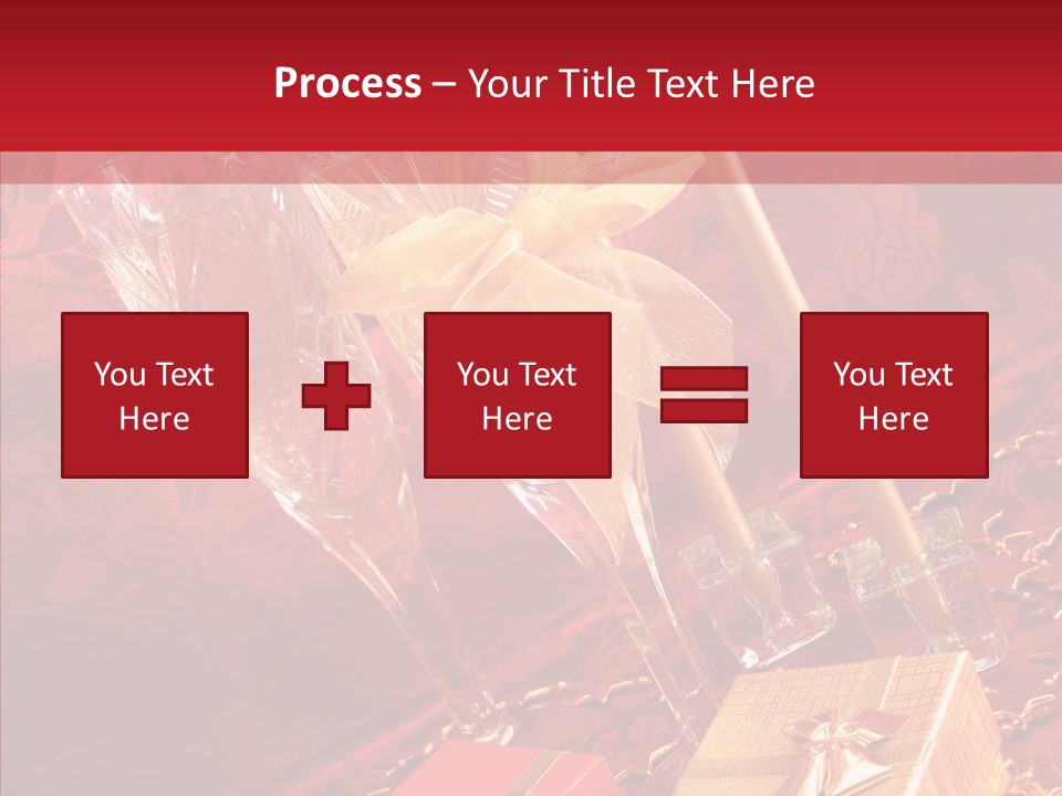 Box Luxury Gift PowerPoint Template