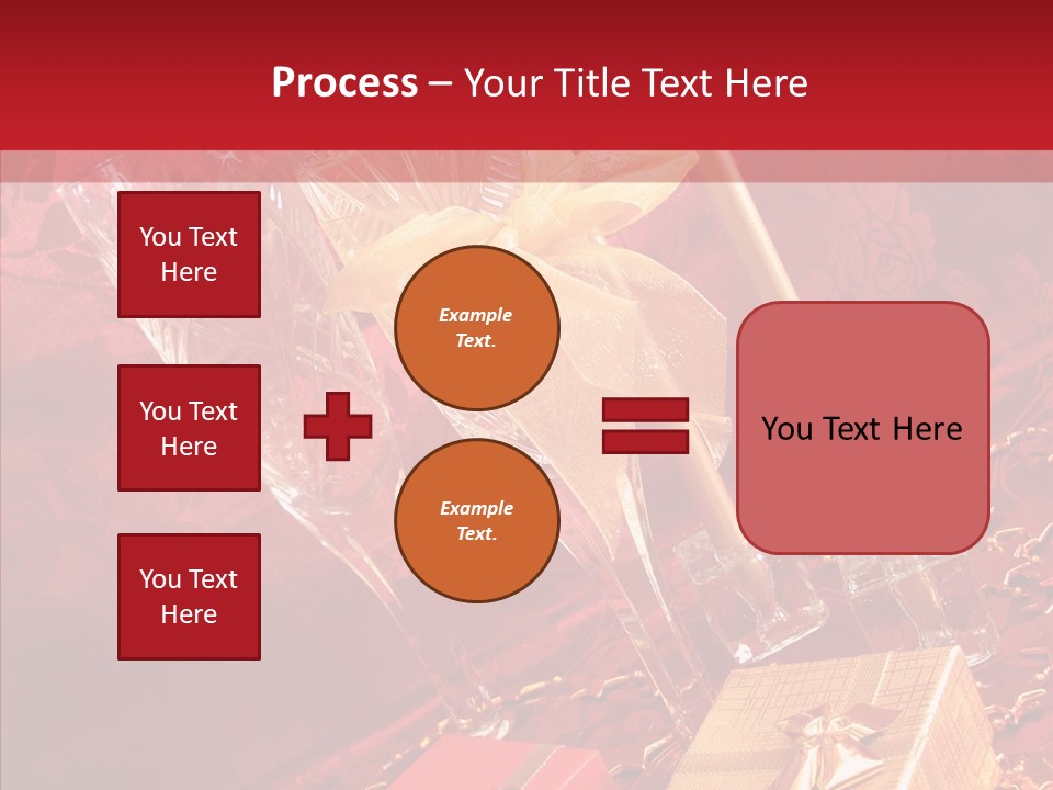Box Luxury Gift PowerPoint Template