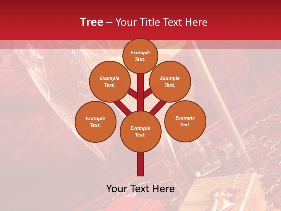 Box Luxury Gift PowerPoint Template