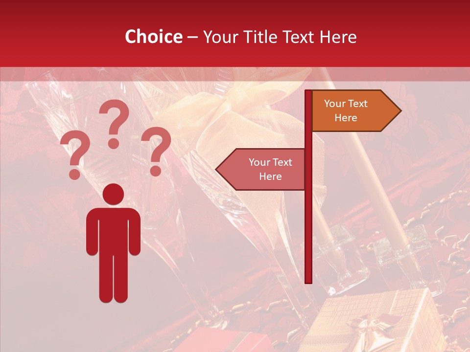 Box Luxury Gift PowerPoint Template