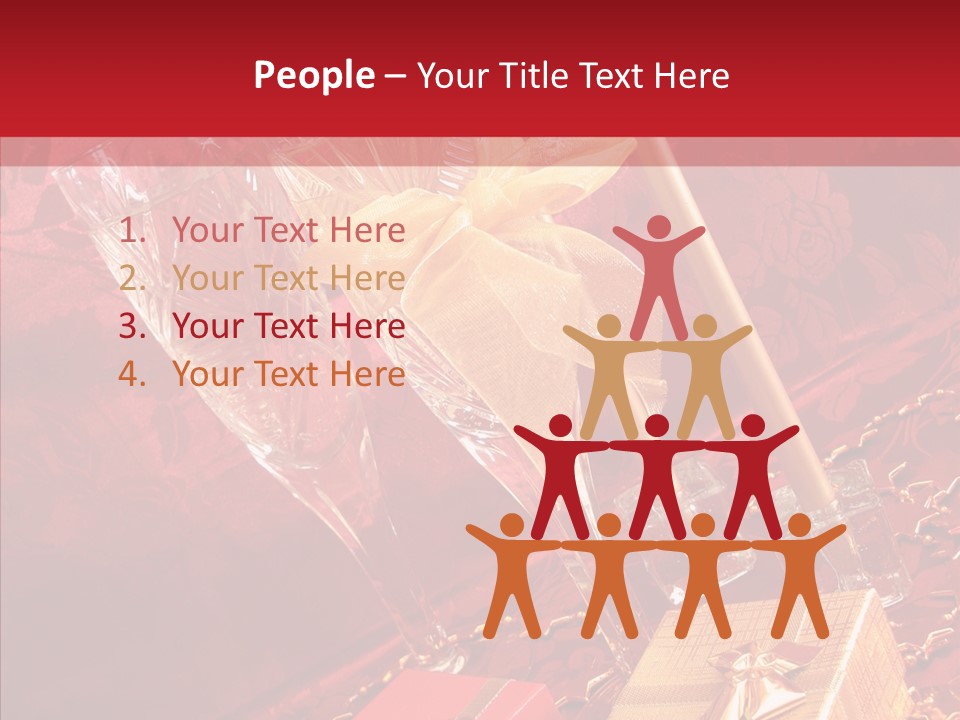 Box Luxury Gift PowerPoint Template