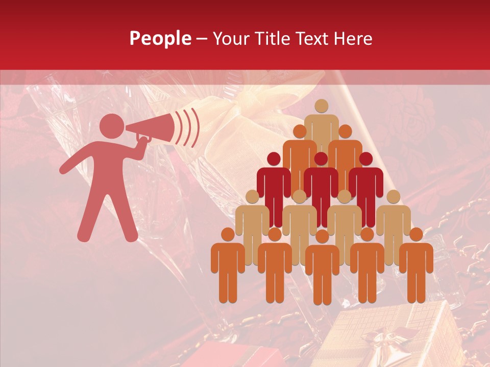 Box Luxury Gift PowerPoint Template