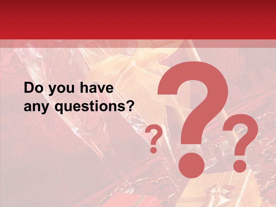 Box Luxury Gift PowerPoint Template