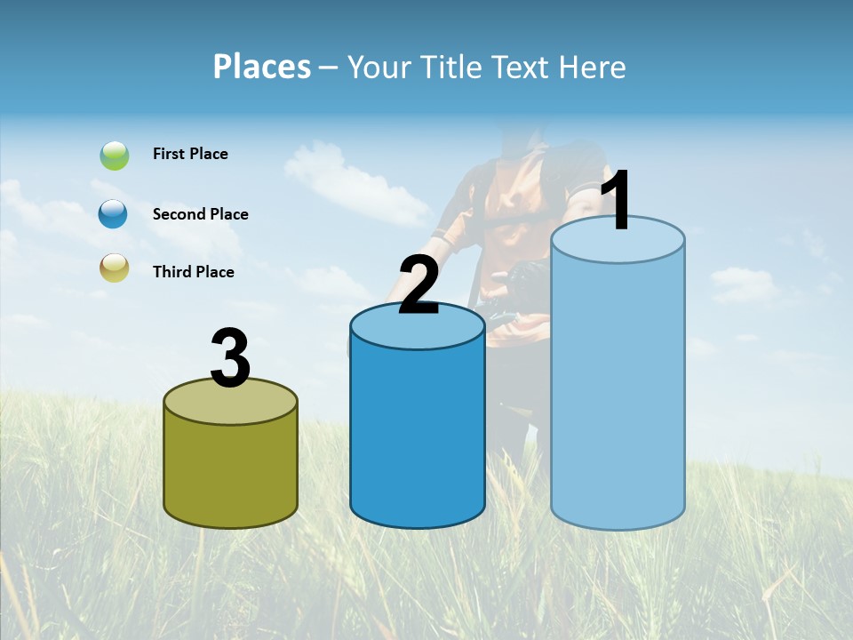 Extreme Riding Sky PowerPoint Template