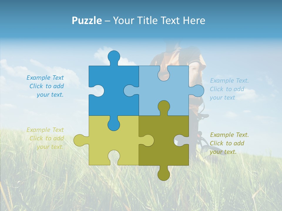 Extreme Riding Sky PowerPoint Template