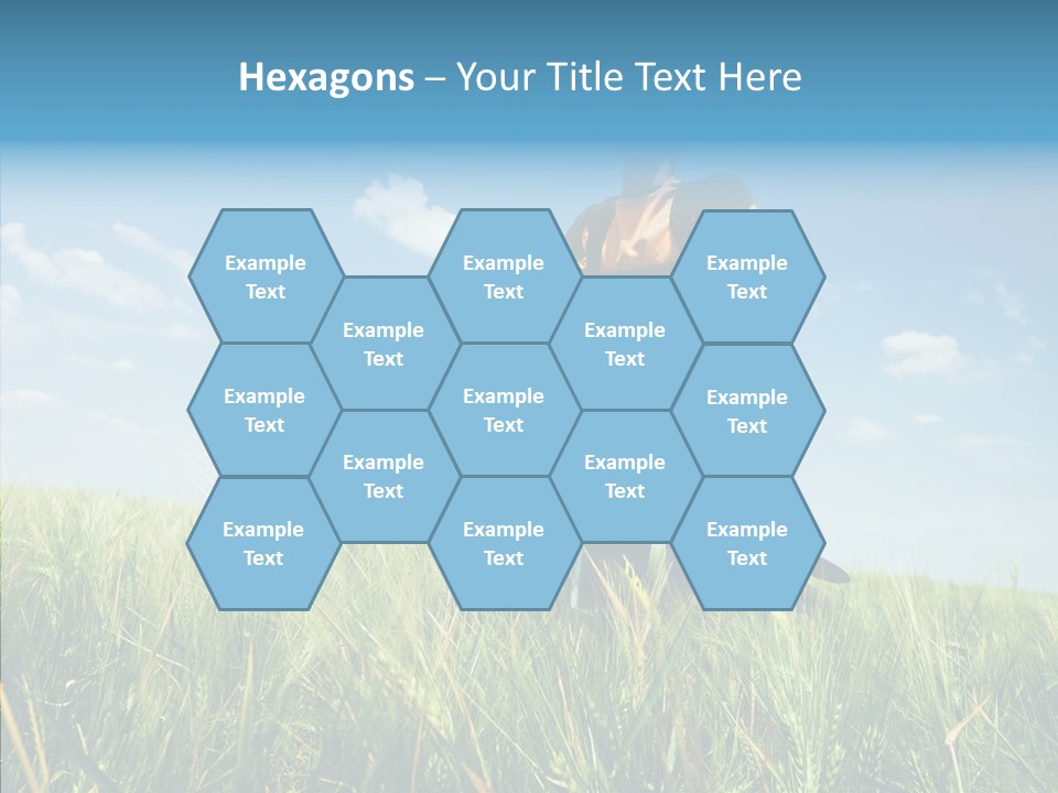 Extreme Riding Sky PowerPoint Template