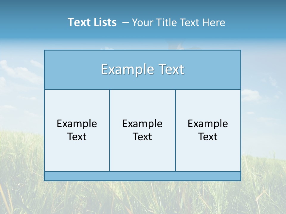 Extreme Riding Sky PowerPoint Template
