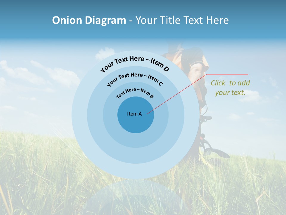 Extreme Riding Sky PowerPoint Template