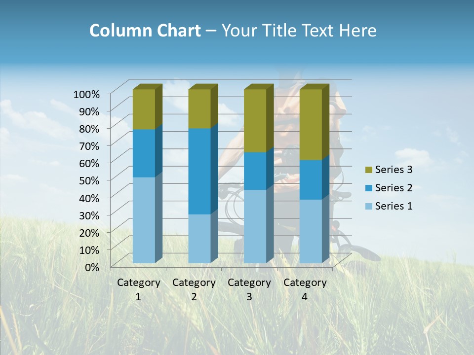 Extreme Riding Sky PowerPoint Template