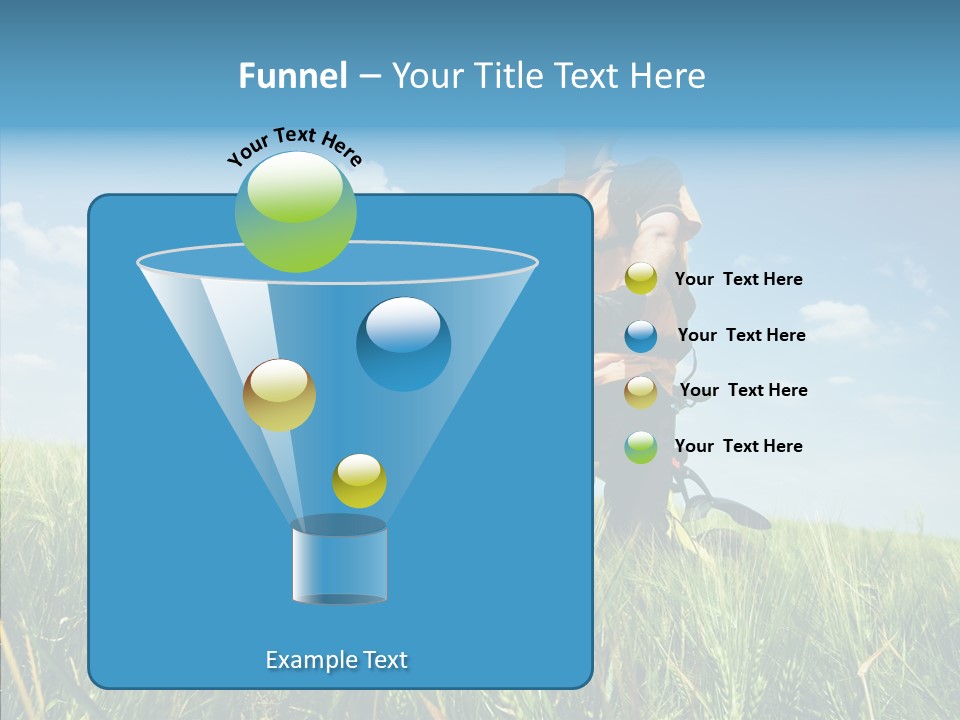 Extreme Riding Sky PowerPoint Template