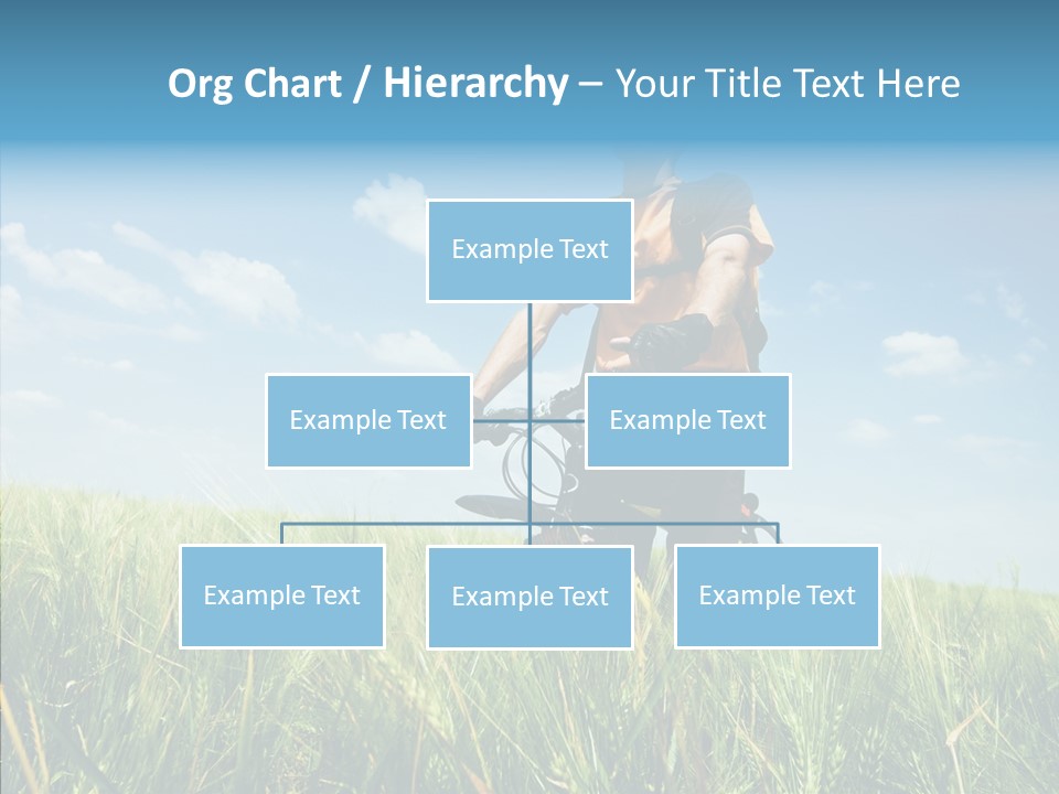 Extreme Riding Sky PowerPoint Template