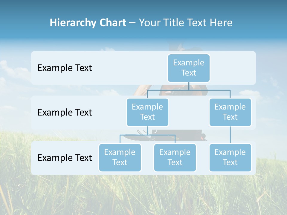 Extreme Riding Sky PowerPoint Template