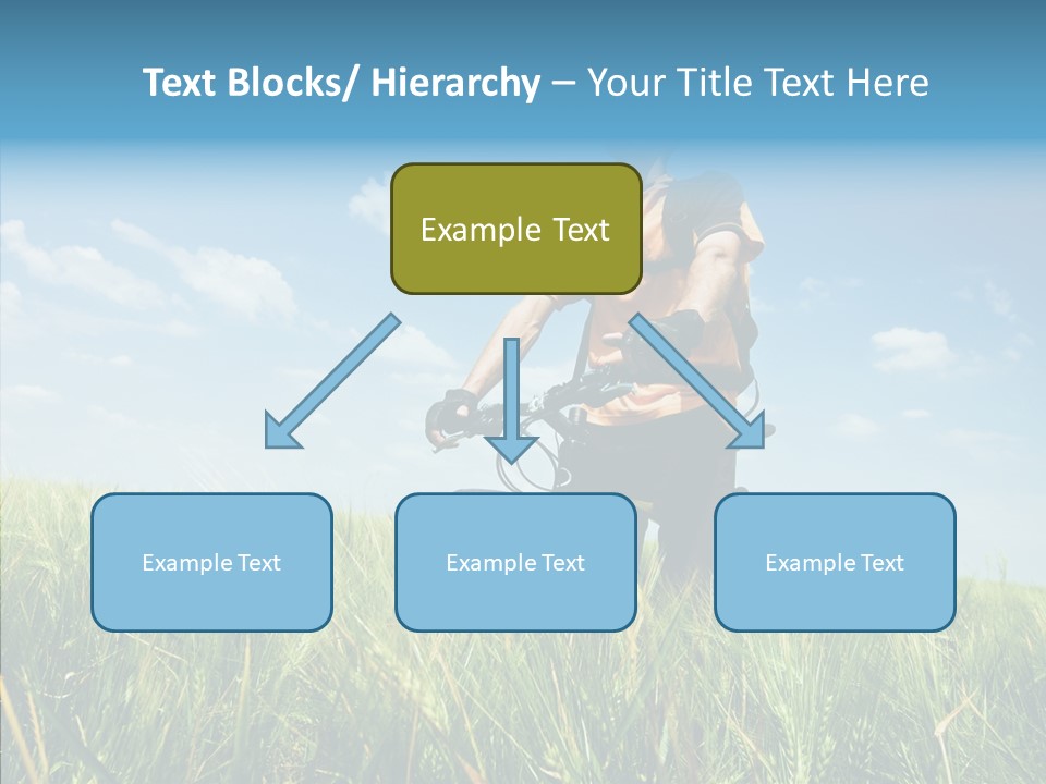 Extreme Riding Sky PowerPoint Template