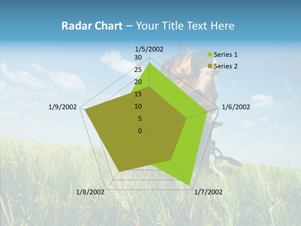 Extreme Riding Sky PowerPoint Template