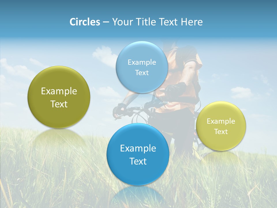 Extreme Riding Sky PowerPoint Template