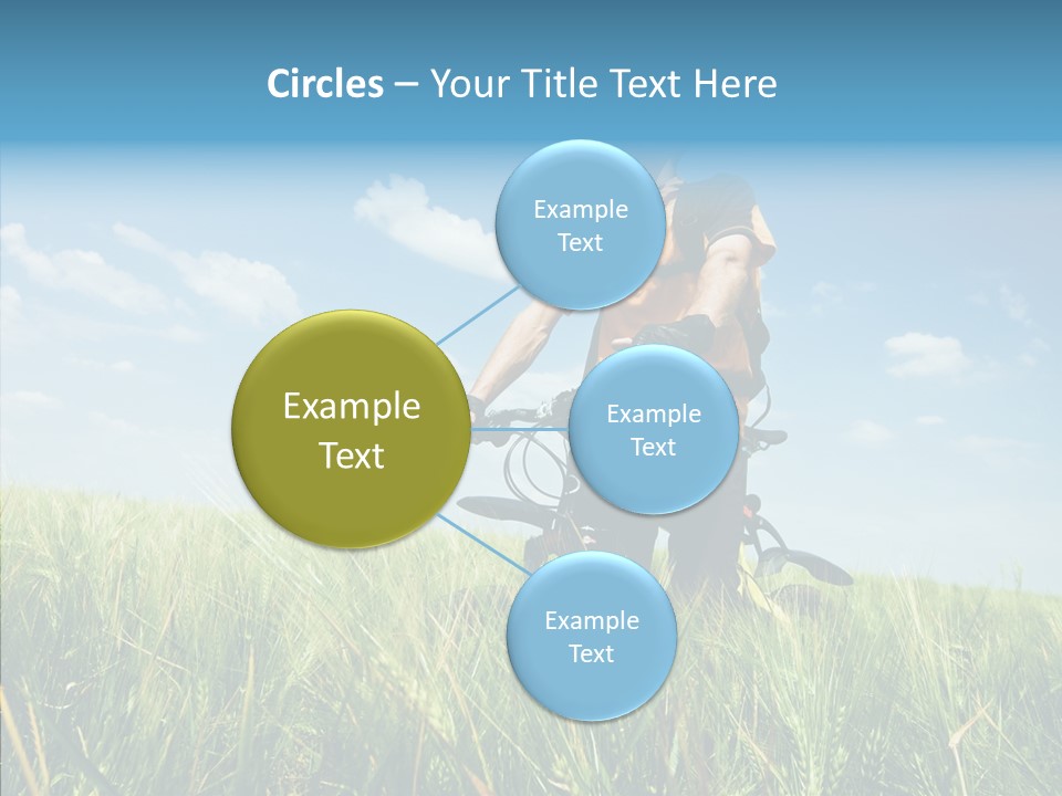 Extreme Riding Sky PowerPoint Template