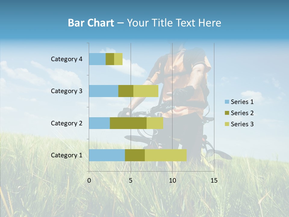 Extreme Riding Sky PowerPoint Template