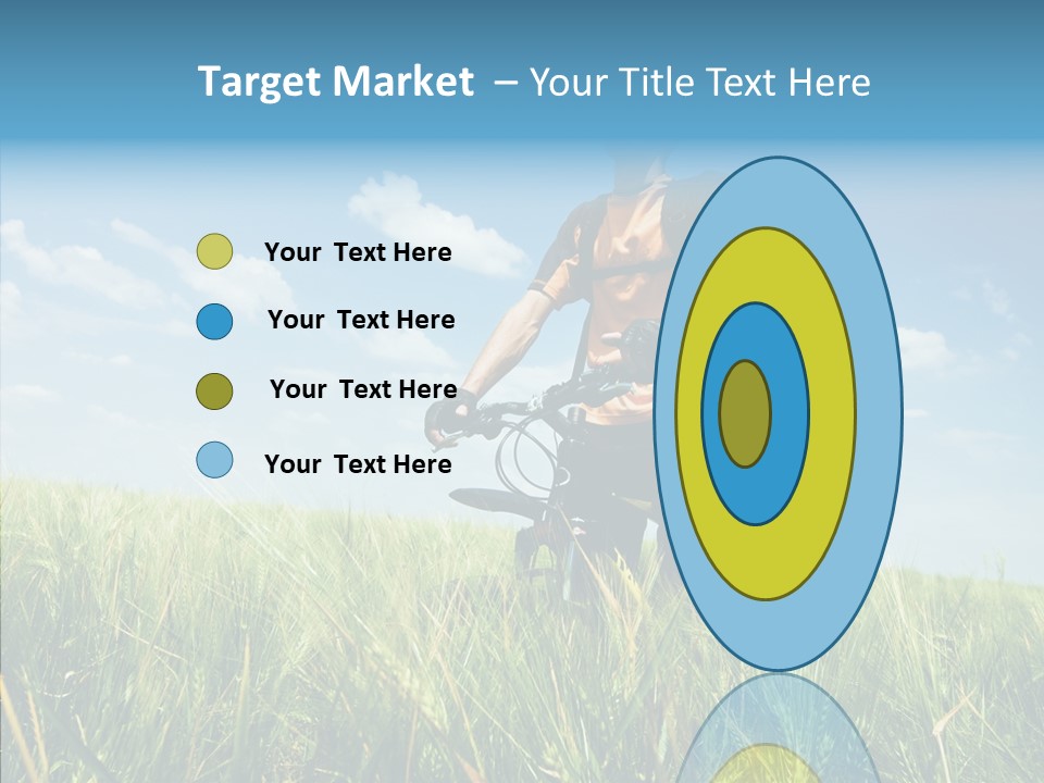 Extreme Riding Sky PowerPoint Template