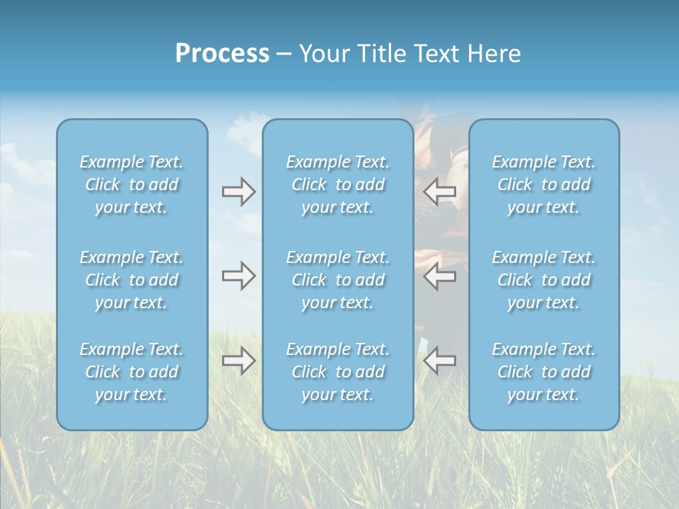 Extreme Riding Sky PowerPoint Template