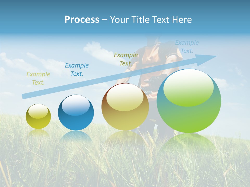 Extreme Riding Sky PowerPoint Template