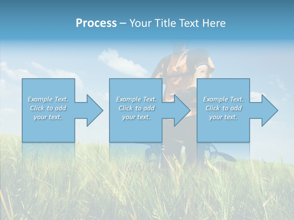 Extreme Riding Sky PowerPoint Template