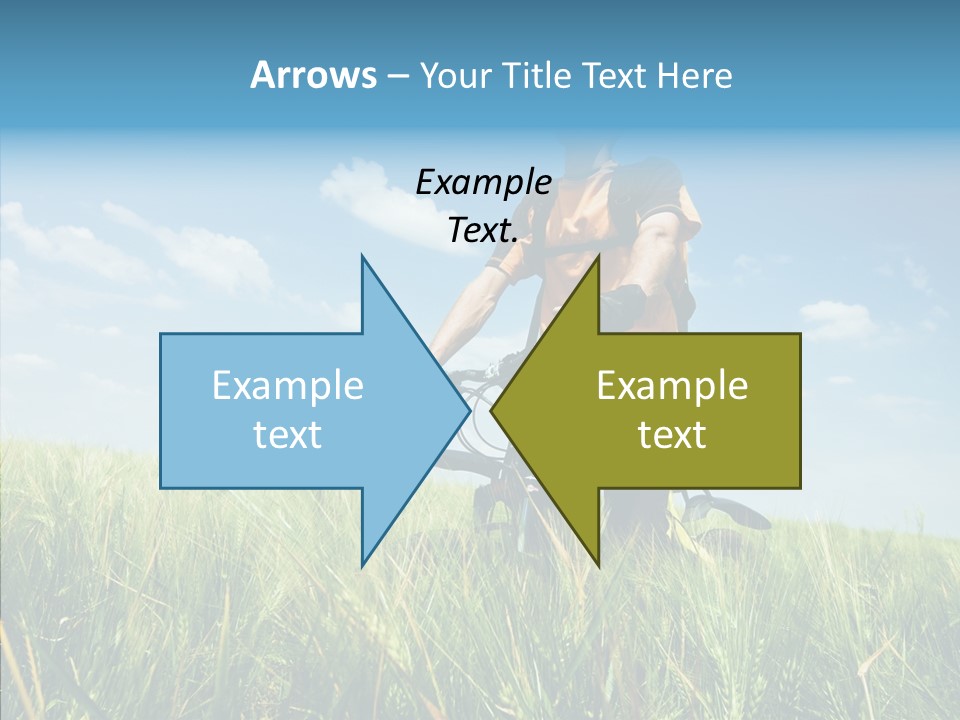 Extreme Riding Sky PowerPoint Template