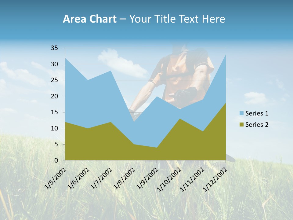 Extreme Riding Sky PowerPoint Template