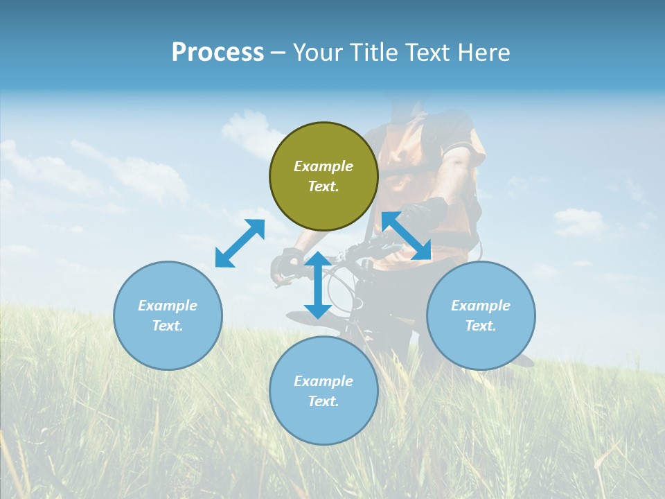 Extreme Riding Sky PowerPoint Template
