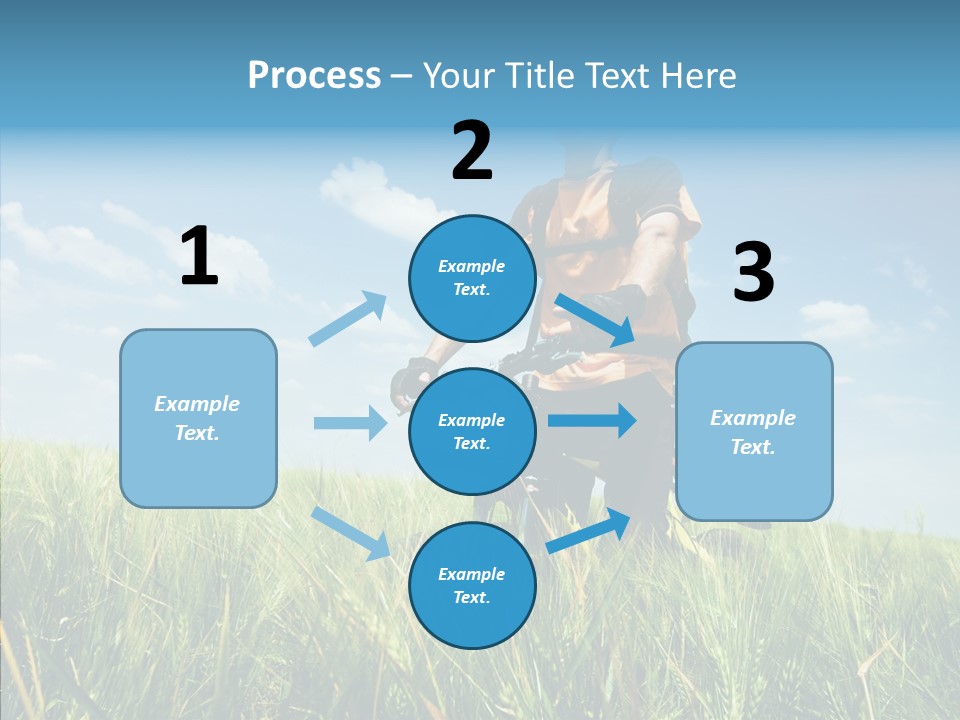 Extreme Riding Sky PowerPoint Template