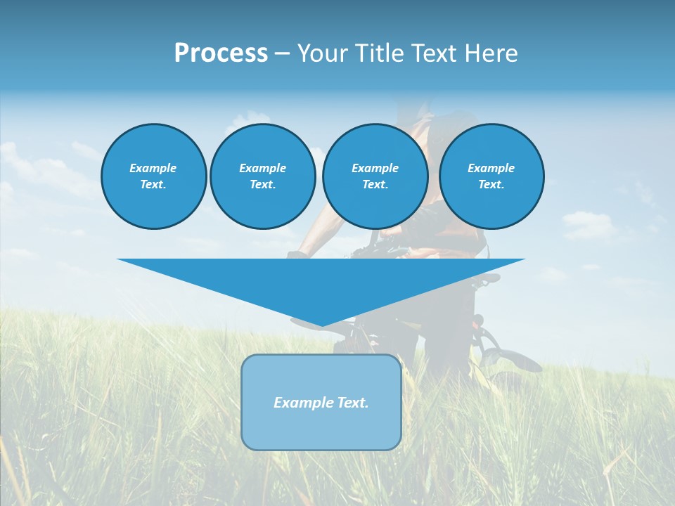 Extreme Riding Sky PowerPoint Template
