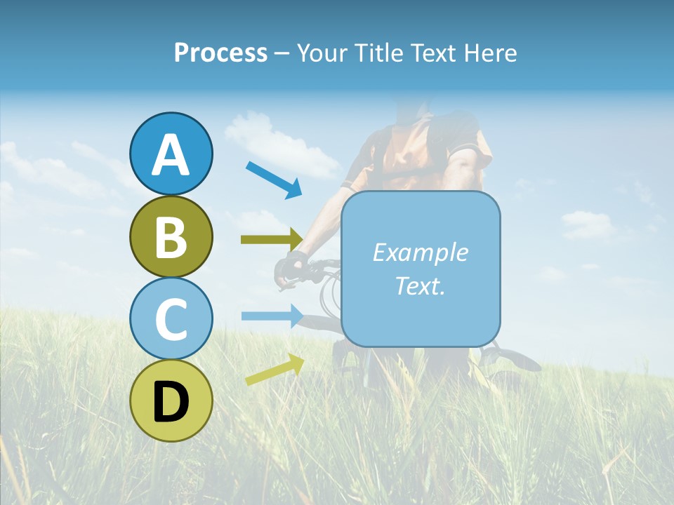 Extreme Riding Sky PowerPoint Template