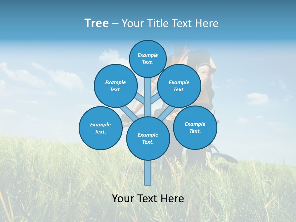 Extreme Riding Sky PowerPoint Template