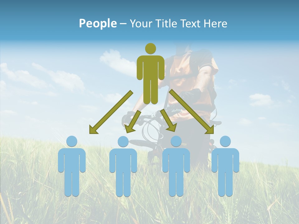 Extreme Riding Sky PowerPoint Template