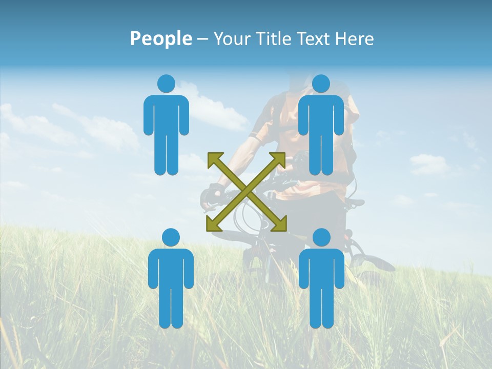 Extreme Riding Sky PowerPoint Template