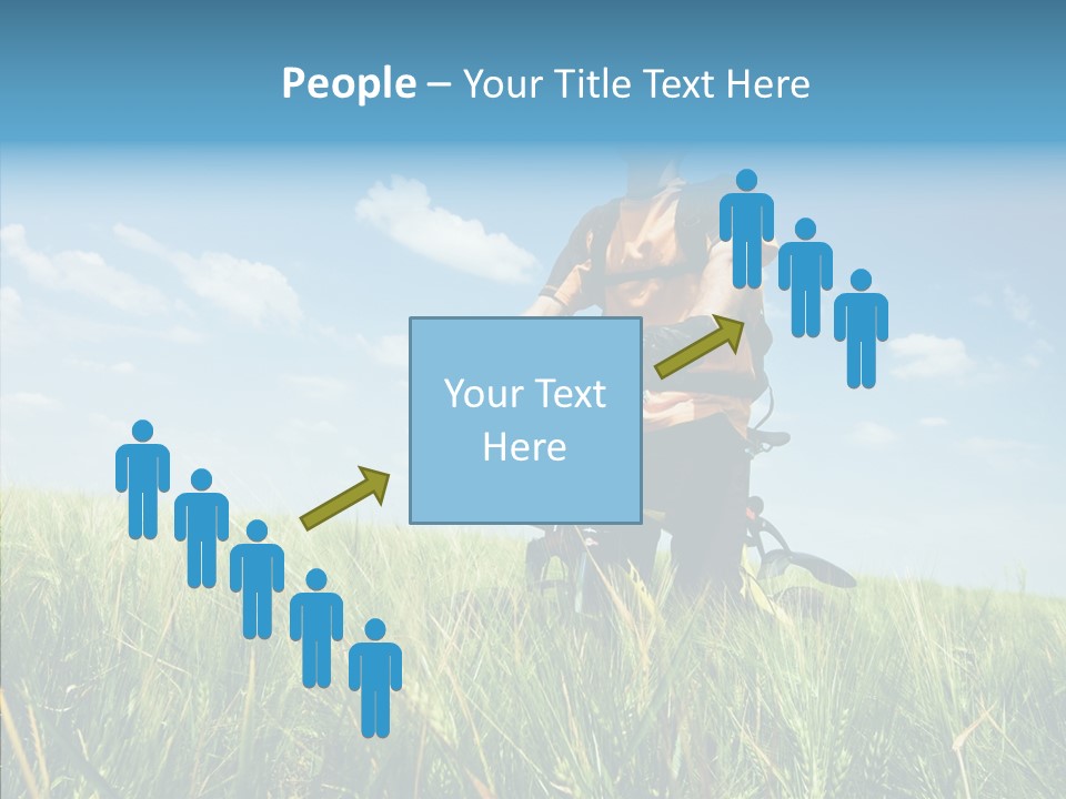 Extreme Riding Sky PowerPoint Template