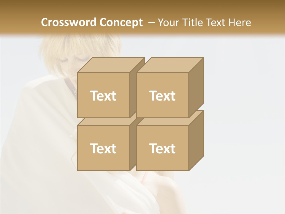 Lifestyles Woman Free PowerPoint Template
