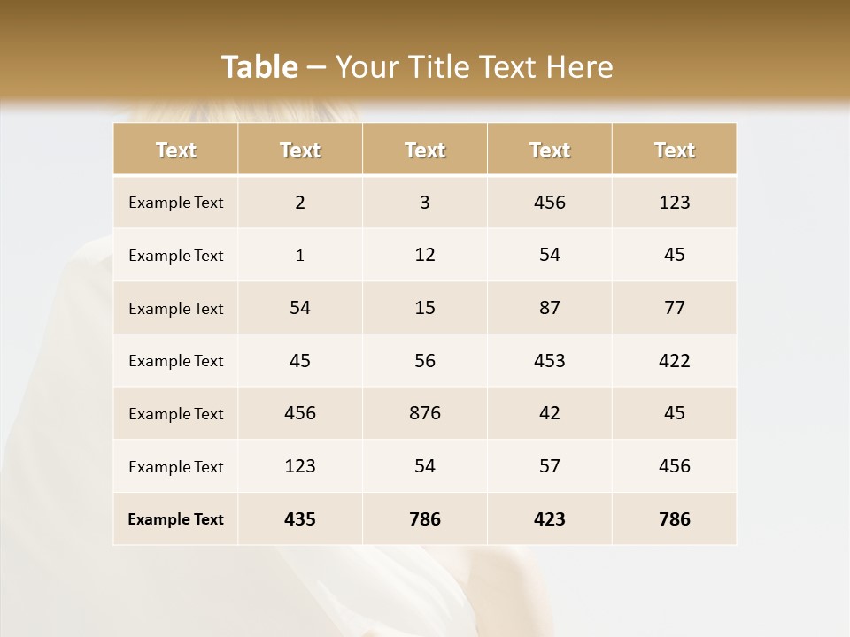 Lifestyles Woman Free PowerPoint Template