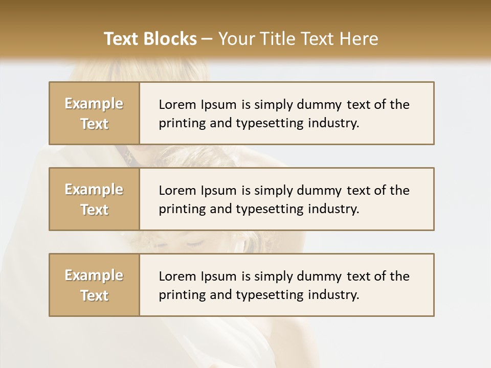 Lifestyles Woman Free PowerPoint Template