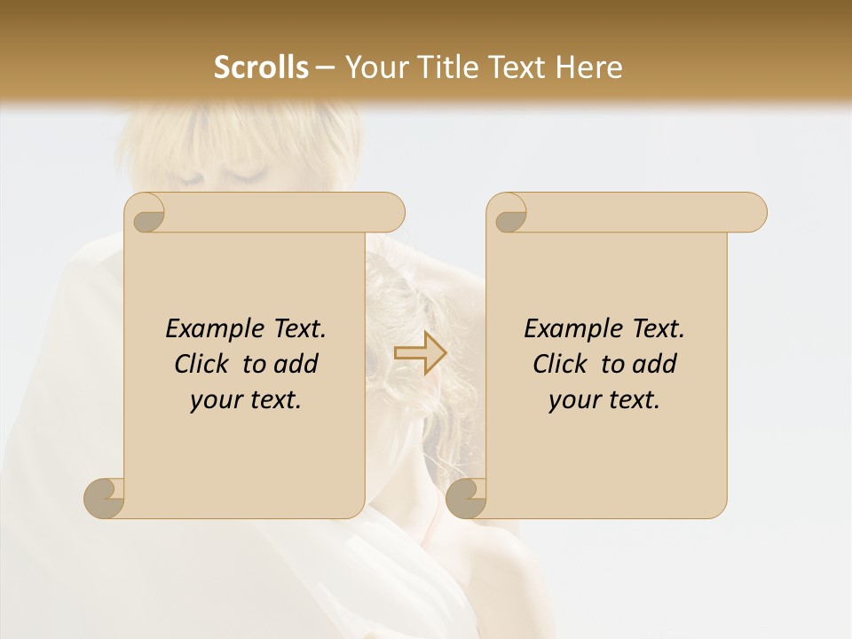 Lifestyles Woman Free PowerPoint Template