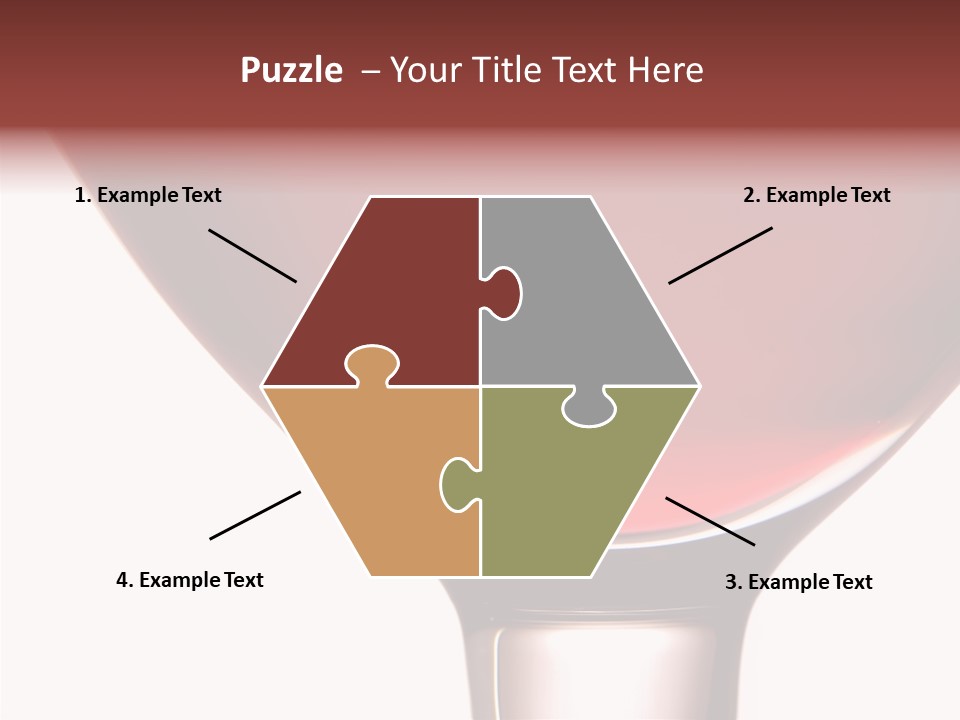 Toast Restaurant Merlot PowerPoint Template