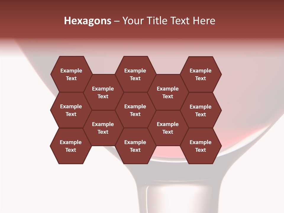 Toast Restaurant Merlot PowerPoint Template