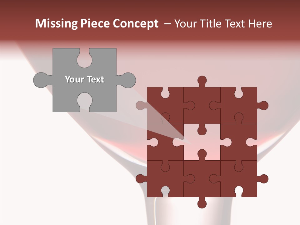 Toast Restaurant Merlot PowerPoint Template