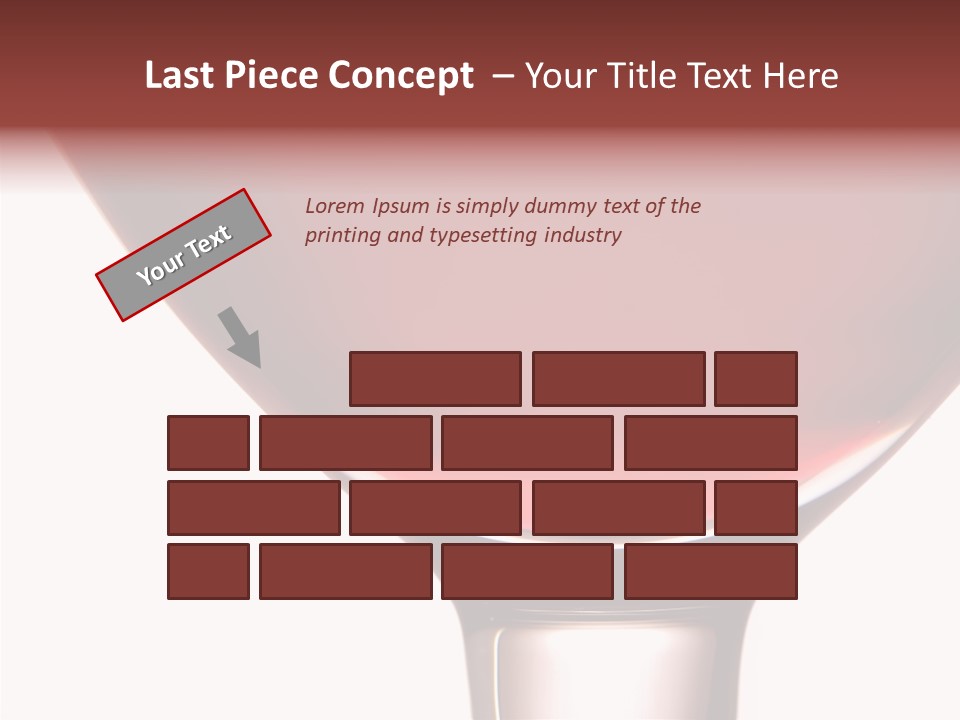 Toast Restaurant Merlot PowerPoint Template