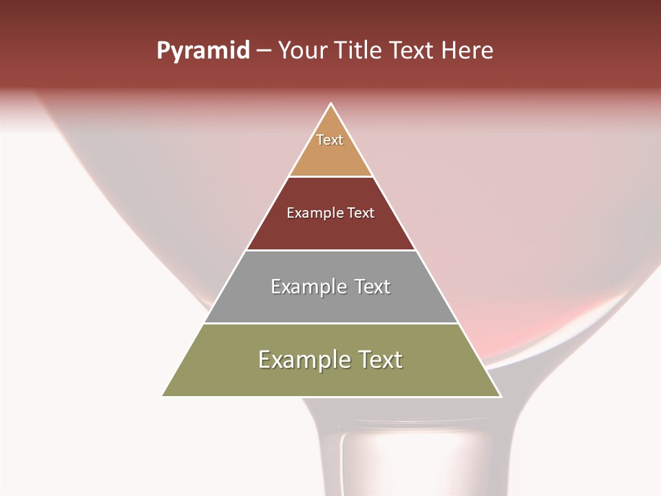 Toast Restaurant Merlot PowerPoint Template