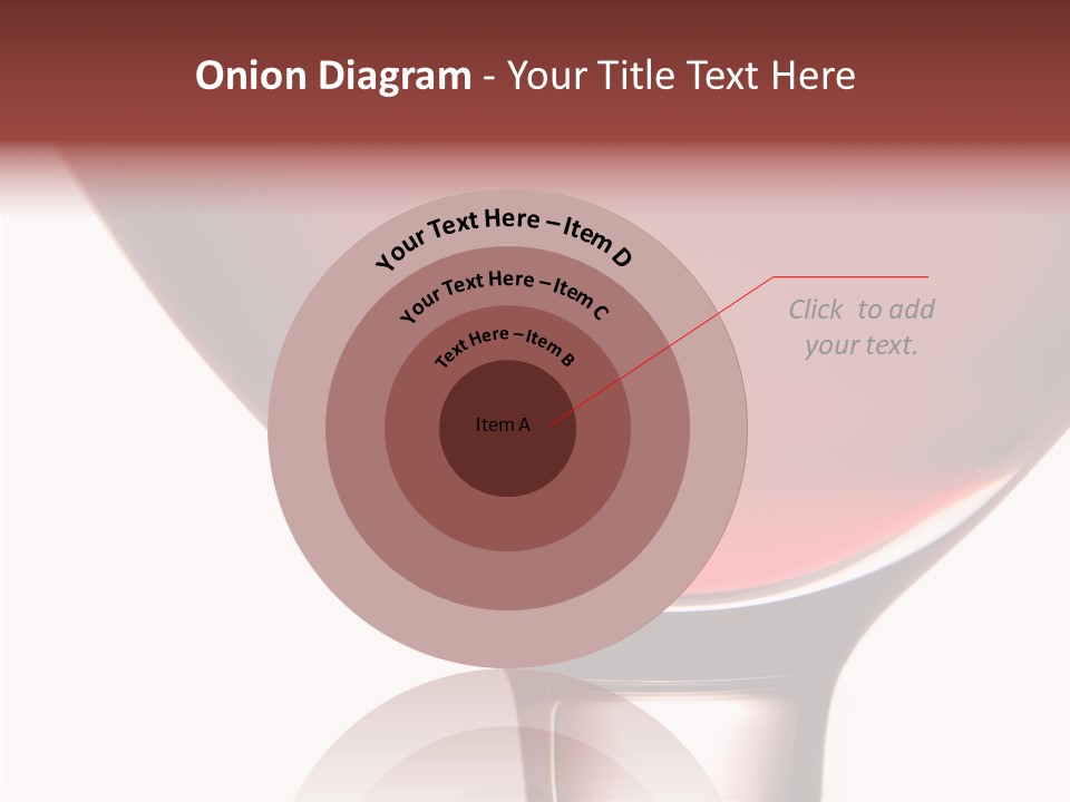 Toast Restaurant Merlot PowerPoint Template