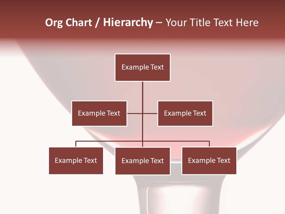 Toast Restaurant Merlot PowerPoint Template