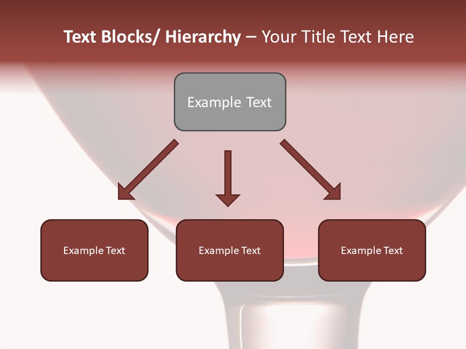 Toast Restaurant Merlot PowerPoint Template