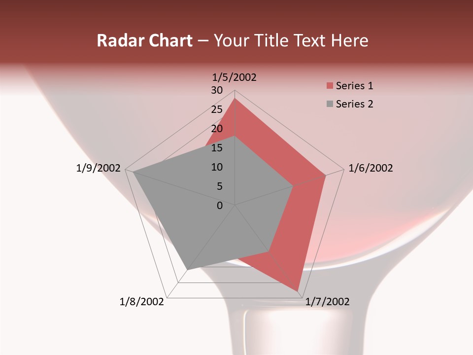 Toast Restaurant Merlot PowerPoint Template