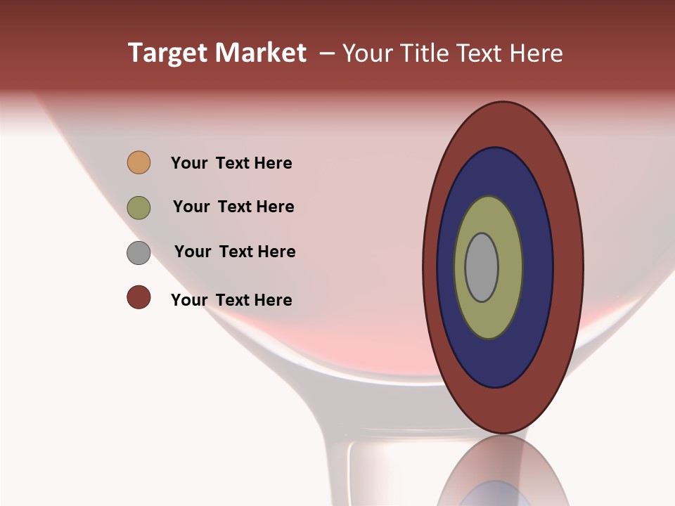 Toast Restaurant Merlot PowerPoint Template